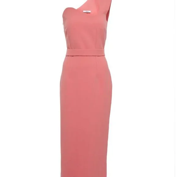 Safiyaa Dresses | Safiyaa Juana One-Shoulder Midi Dress | Color: Pink | Size: 12 | Pm-04001937'S Closet Safiyaa Dresses | Safiyaa Juana One-Shoulder Midi Dress | Color: Pink | Size: 12 | Pm-04001937'S Closet